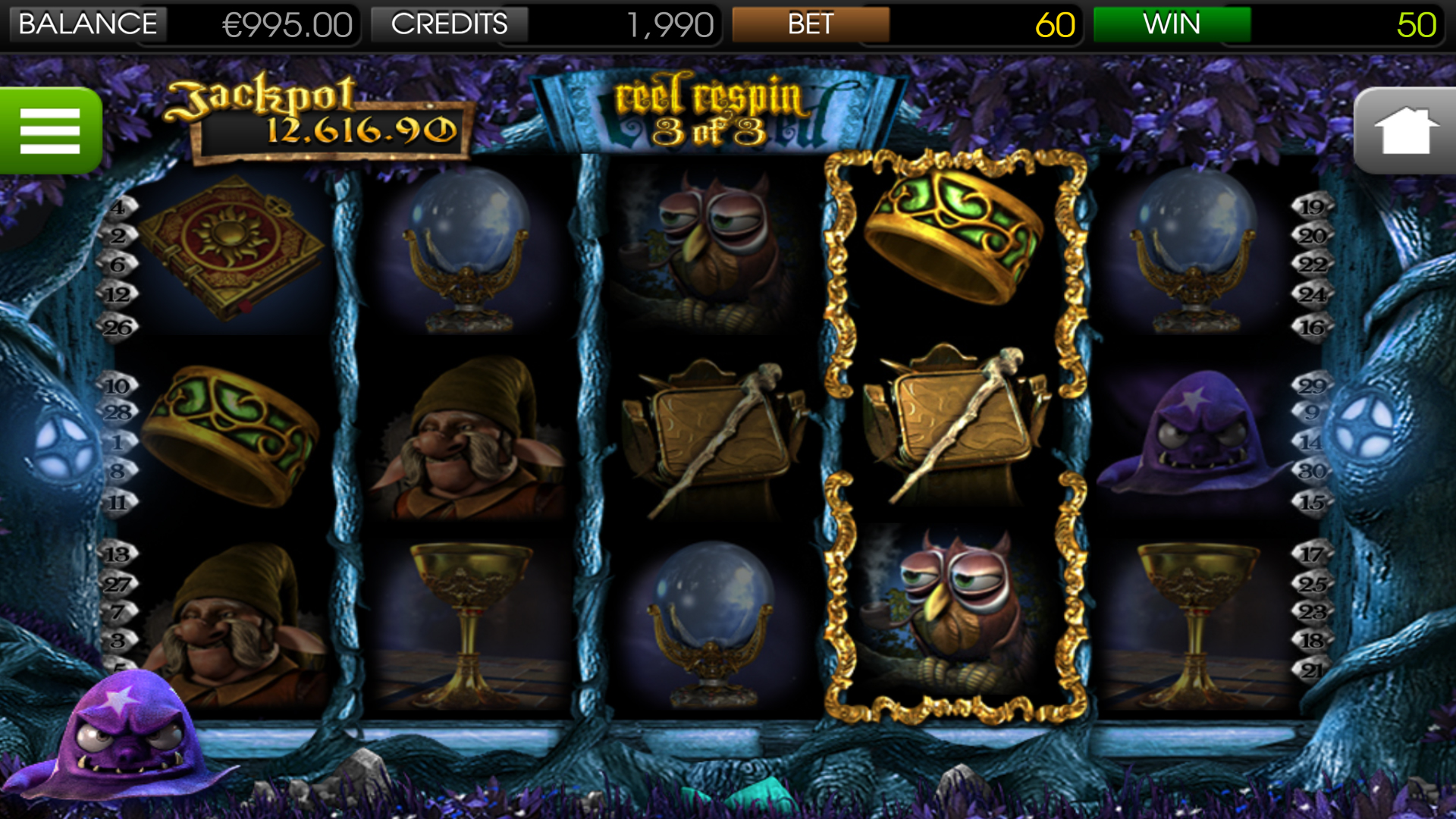 BetSoft Enchanted Screenshot