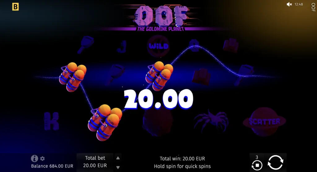 BG OOF The Goldmine Planet Screenshot