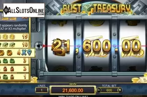 Bust Treasury Screenshot