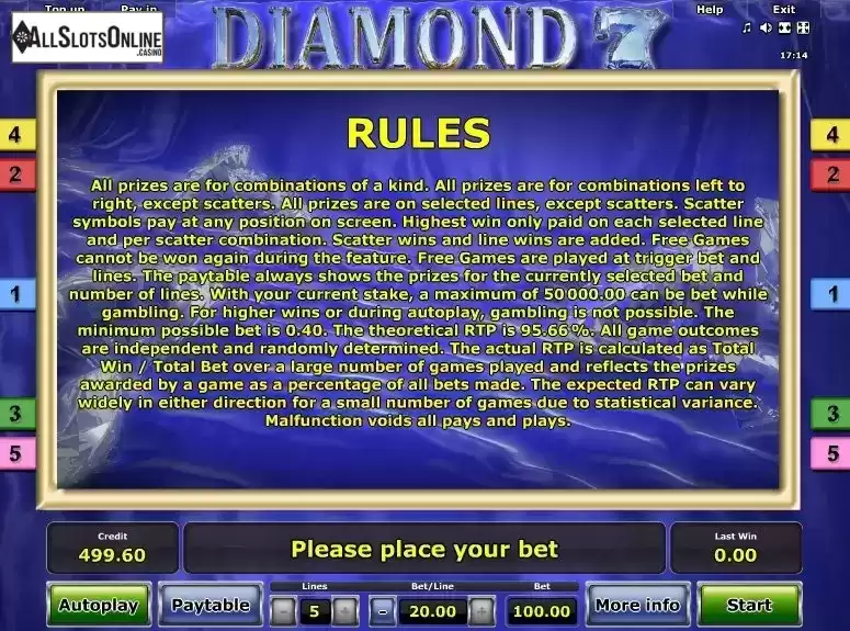 Diamond 7 Screenshot
