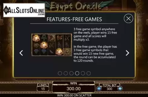 Egypt Oracle Screenshot