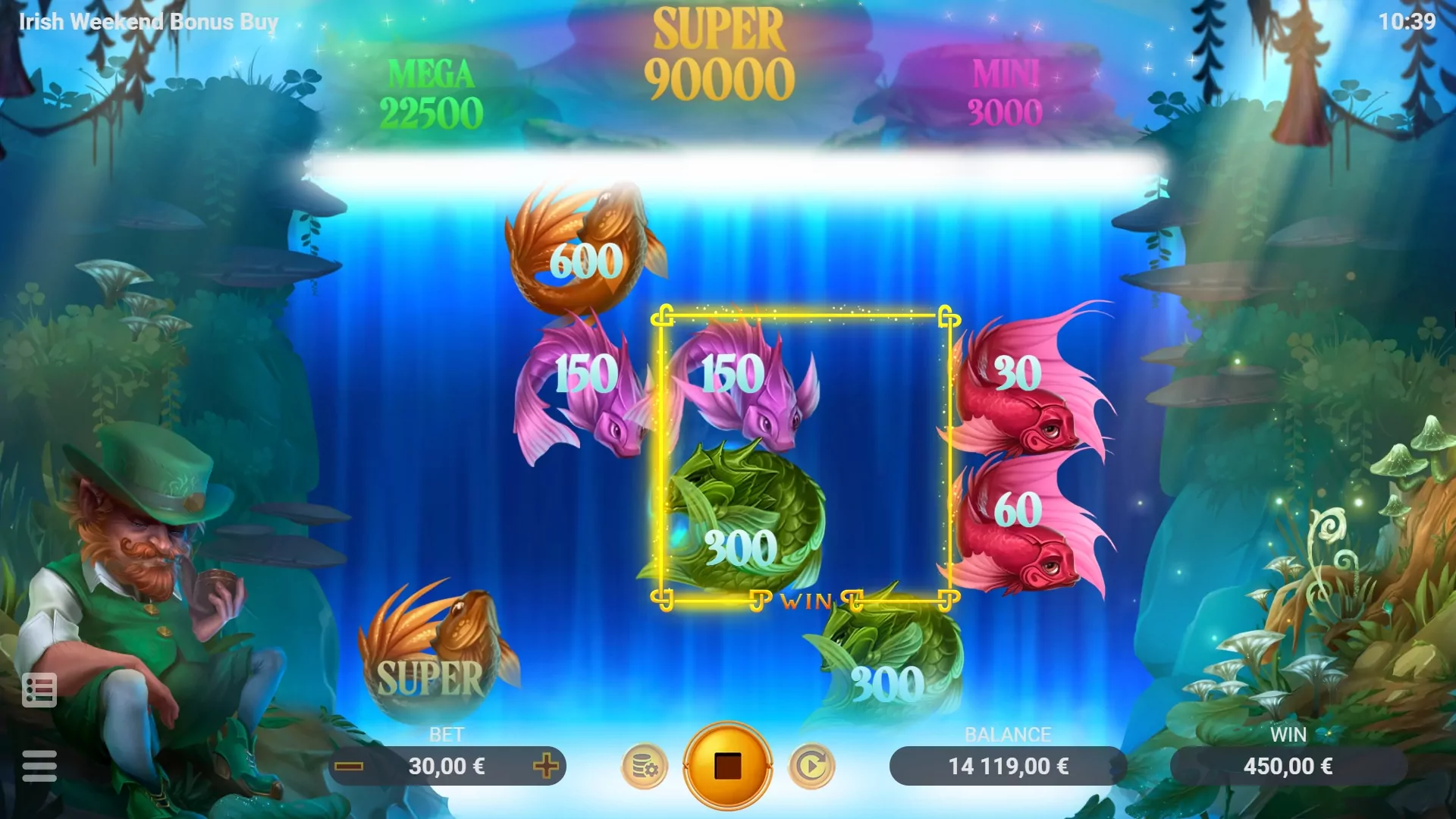 EVO Irish Weekend Bonus Buy Screenshot