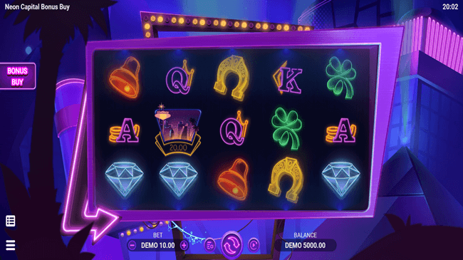 EVO Neon Capital Screenshot