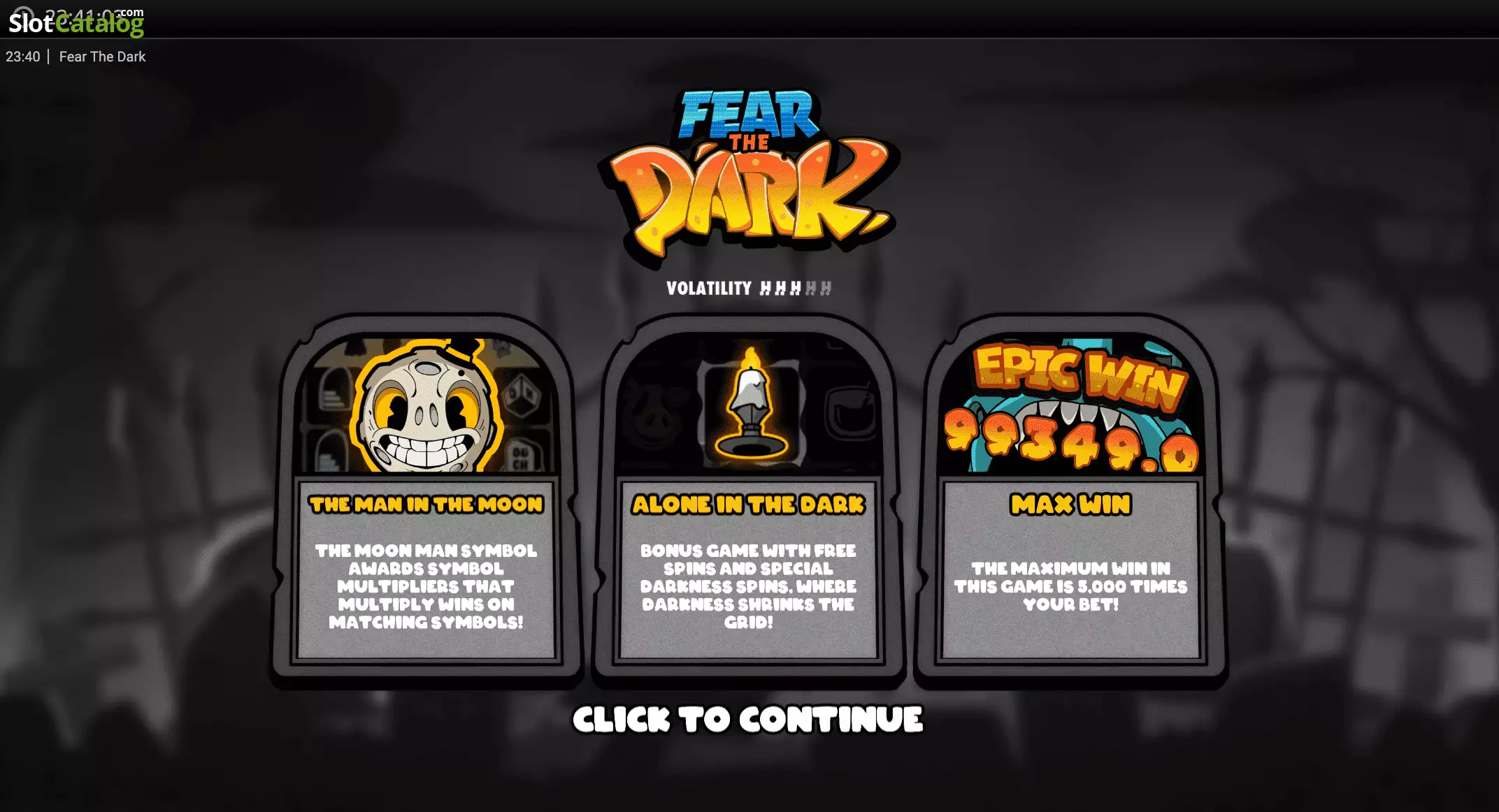 Hack Fear the Dark Screenshot