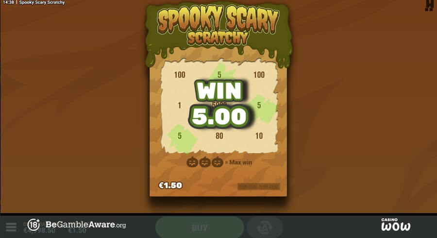 Hack Spooky Scary Scratchy Screenshot