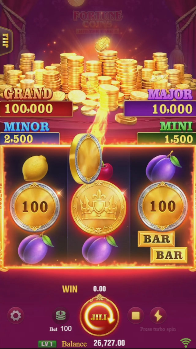 JILI Fortune Coins Screenshot