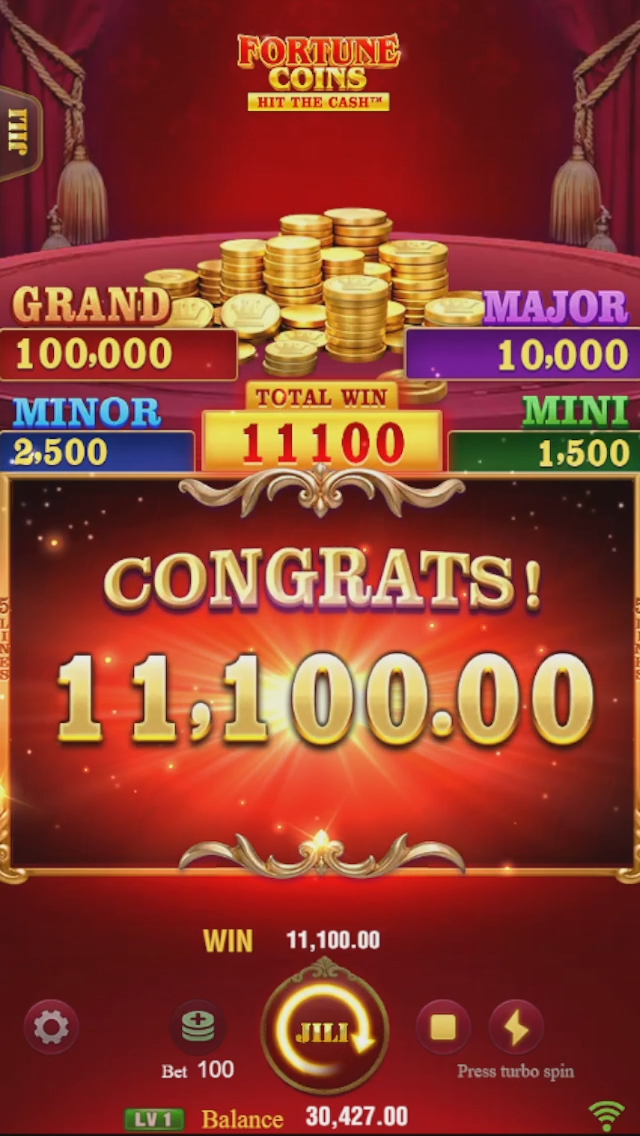 JILI Fortune Coins Screenshot