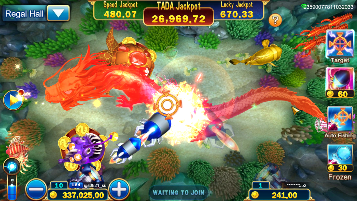 Jackpot fishing Screenshot
