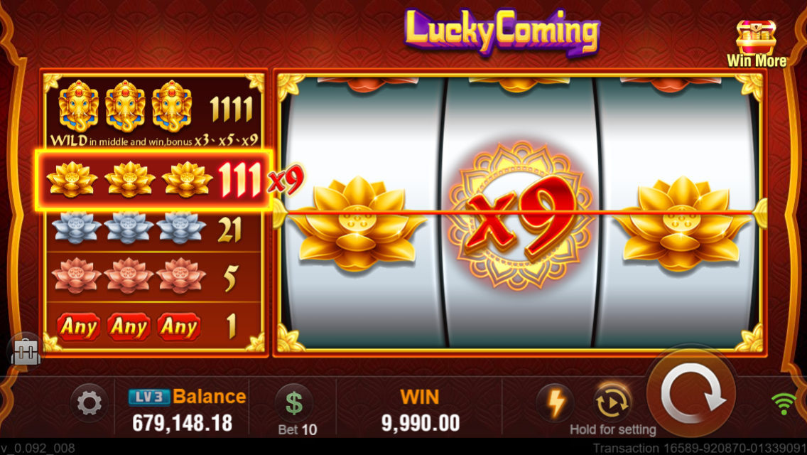 JILI Lucky Coming Screenshot
