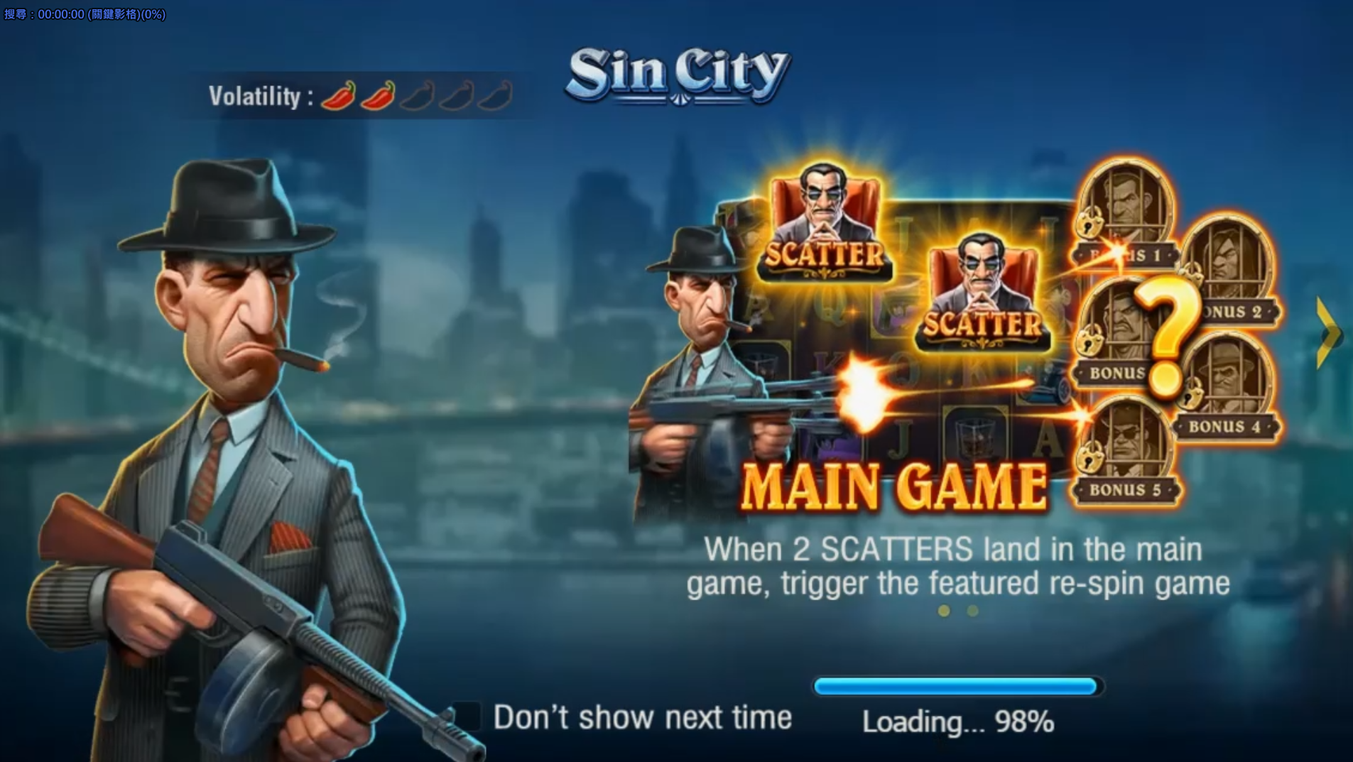 JILI Sin City Screenshot