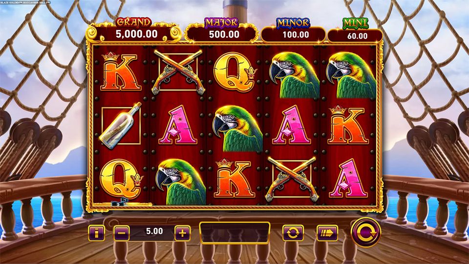 PT Fire Blaze Golden Buccaneer Bells Screenshot