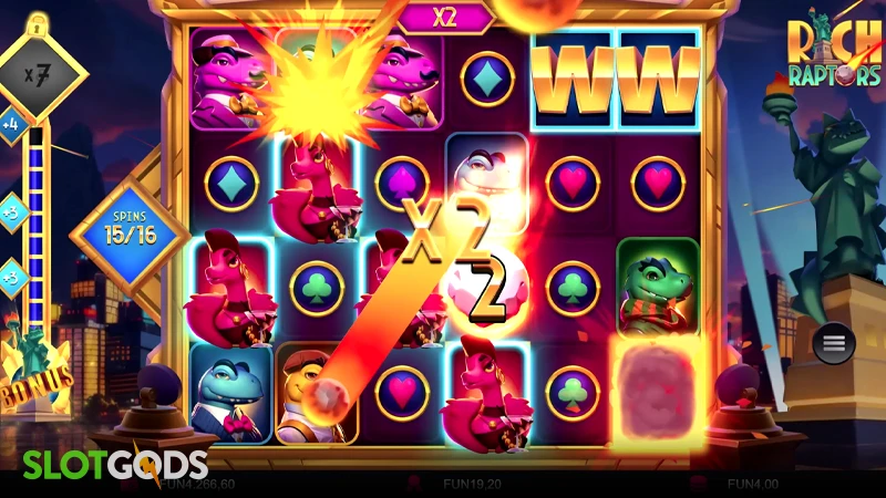 Rich Raptors Screenshot