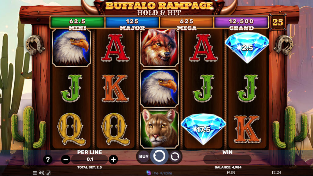 SP Buffalo Rampage Hold & Hit Screenshot