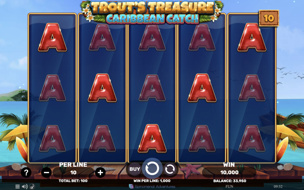 SP Trout's Treasure Caribbean Catch Screenshot
