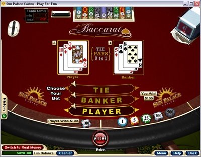 baccarat br 7 Screenshot